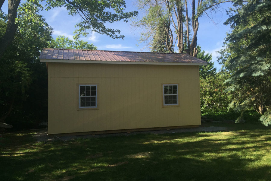 12×24 Raised Wall Shed