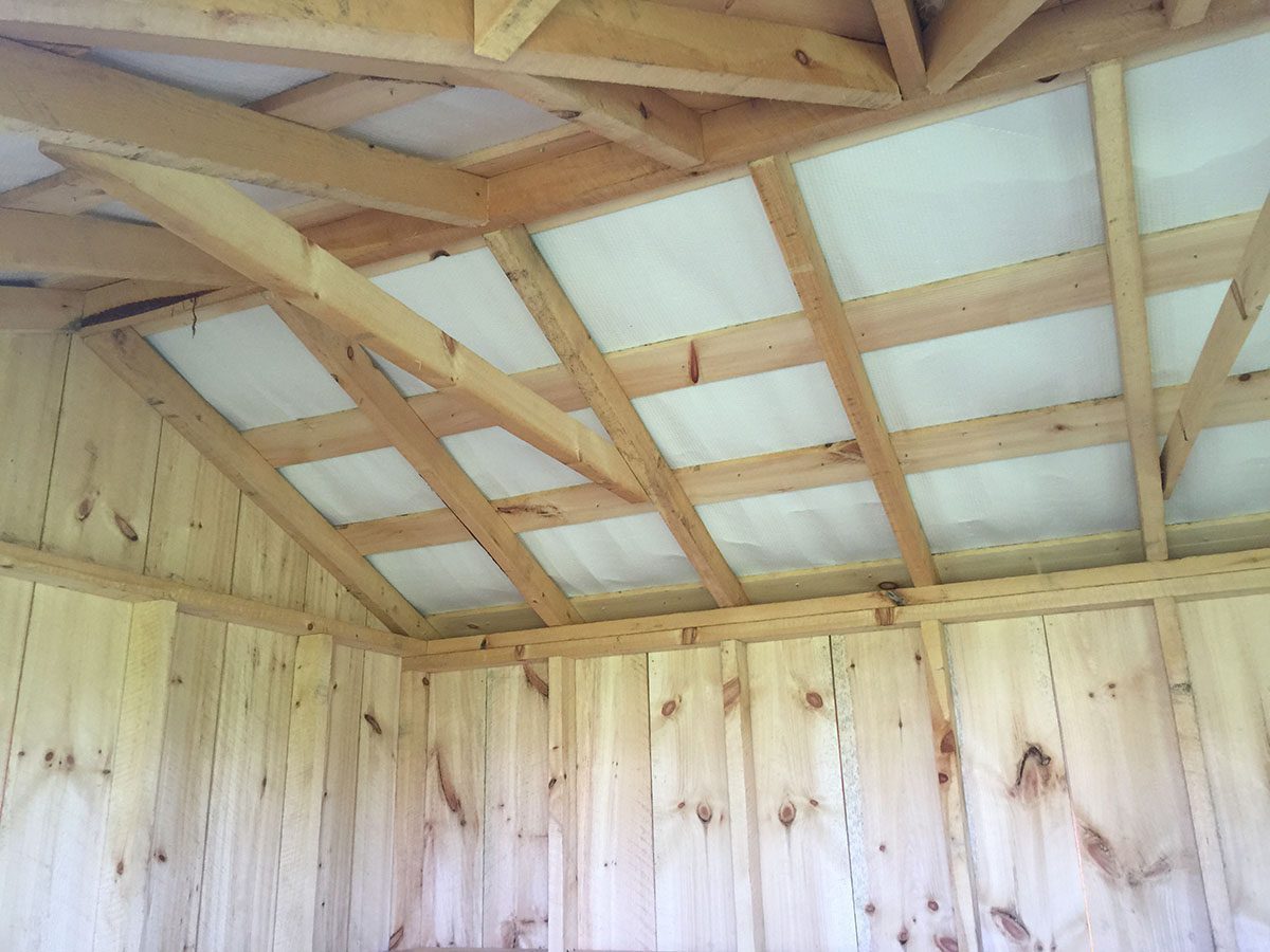 wood quebec doors Inside  West View Shed Roof  Gable   Quebec Quebec Sheds