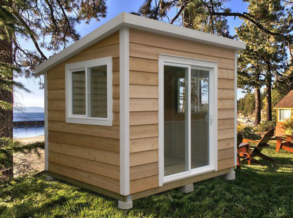 10x12 Clap Board Bunkie - Sheds Quebec | West Quebec Shed Company