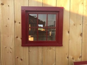 Amish Style Window - Sheds Quebec | West Quebec Shed Company