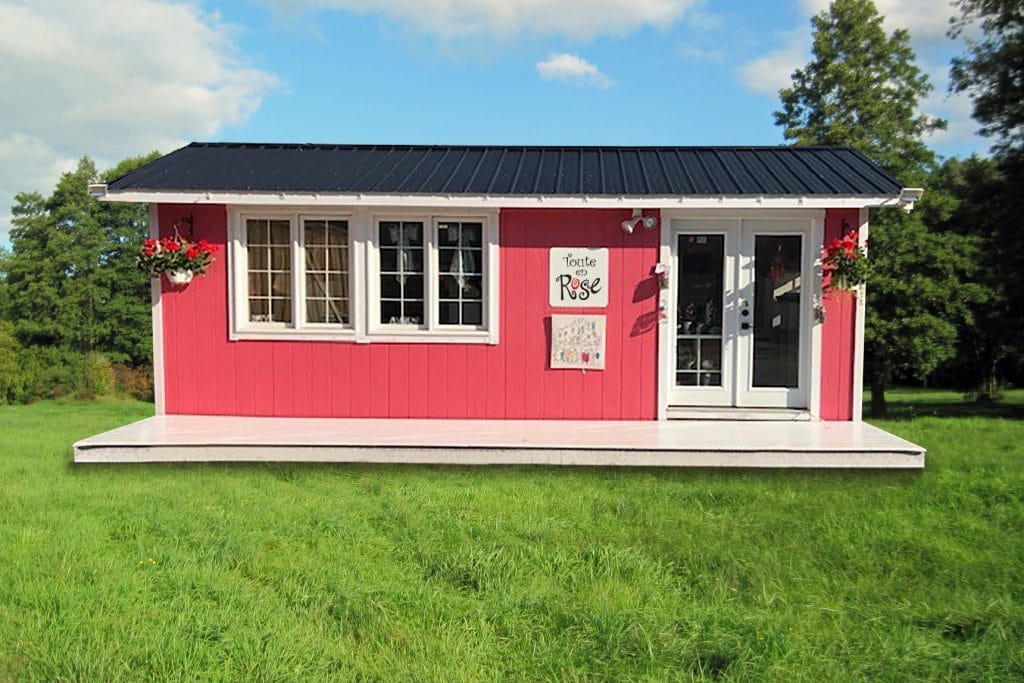 12x24 Cottage LP Smartside Sheds Quebec West Quebec Shed Company