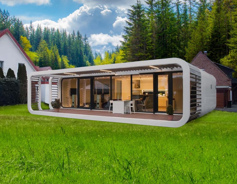 Double Wide 40 Foot Pods With Porch