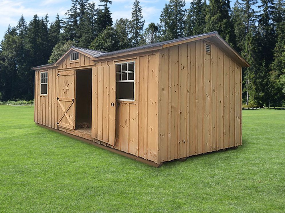 Barn Style Sheds and Bunk Houses: