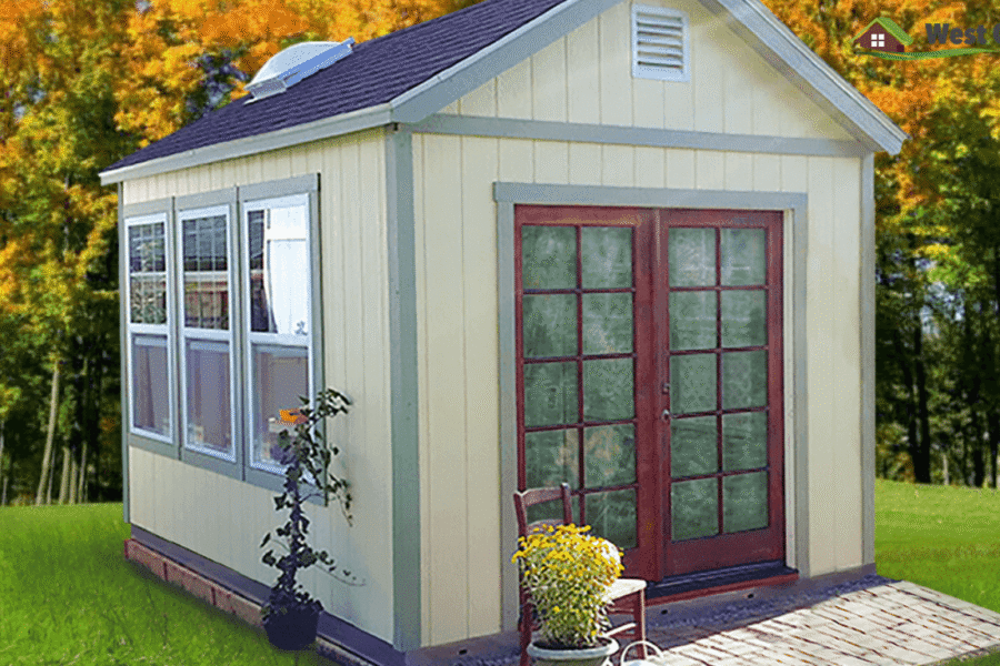 Bunkie with Double Doors