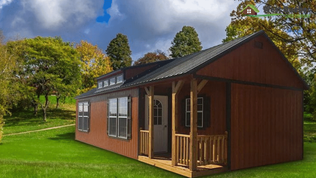 Cottage with Small Front Porch