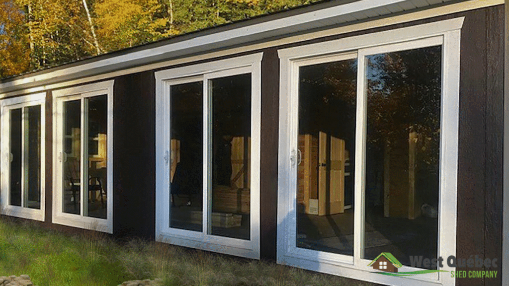 Cottage with Multiple Large Windows & Doors