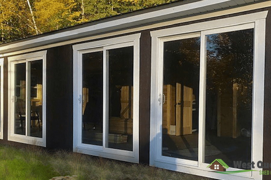 Cottage with Multiple Large Windows & Doors