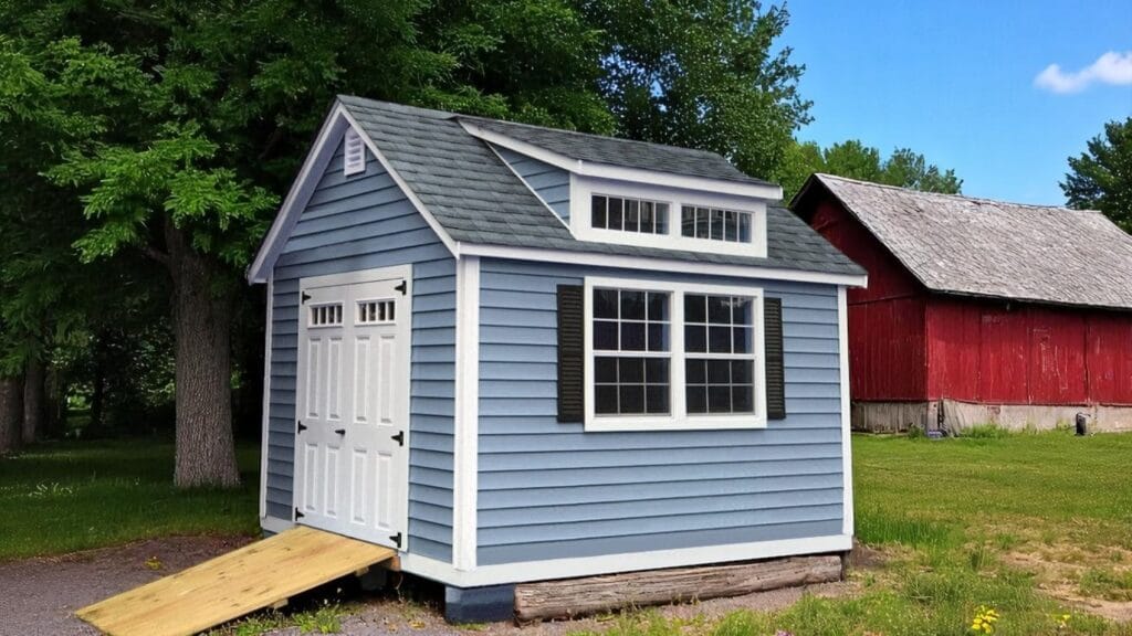 New England Style Storage Shed