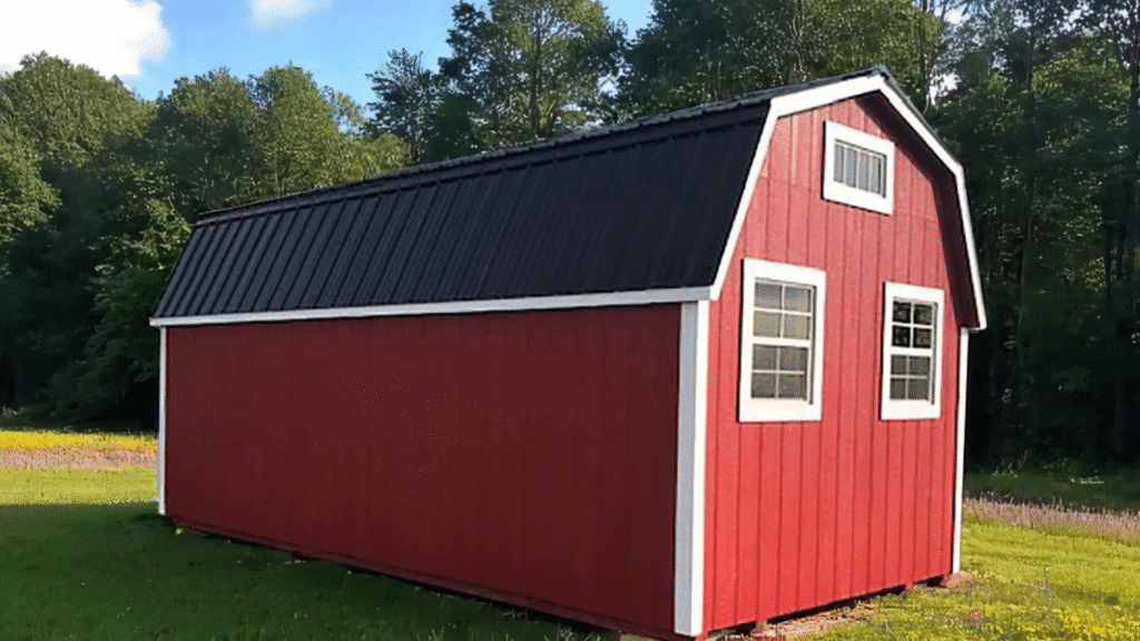 Red Barn Style Bunkhouse