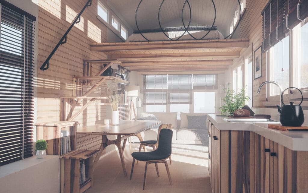 Tiny Home Loft Space